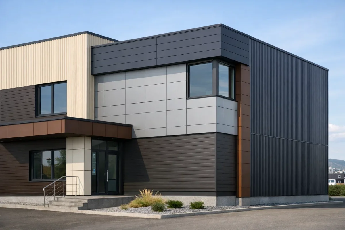 Фасадные материалы в Красноярске